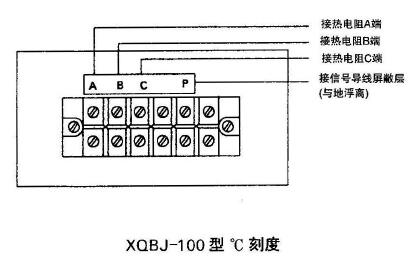 XWBJ-100、XQBJ-100型仪表信号外接线端子