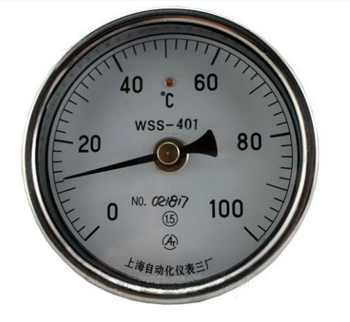 WSS-401轴向型双金属温度计