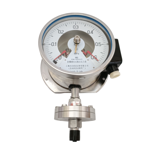 YXG-1520-B/21/ML隔膜式防爆电接点压力表